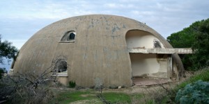 Abandonned dome on Costa Paradiso resort
